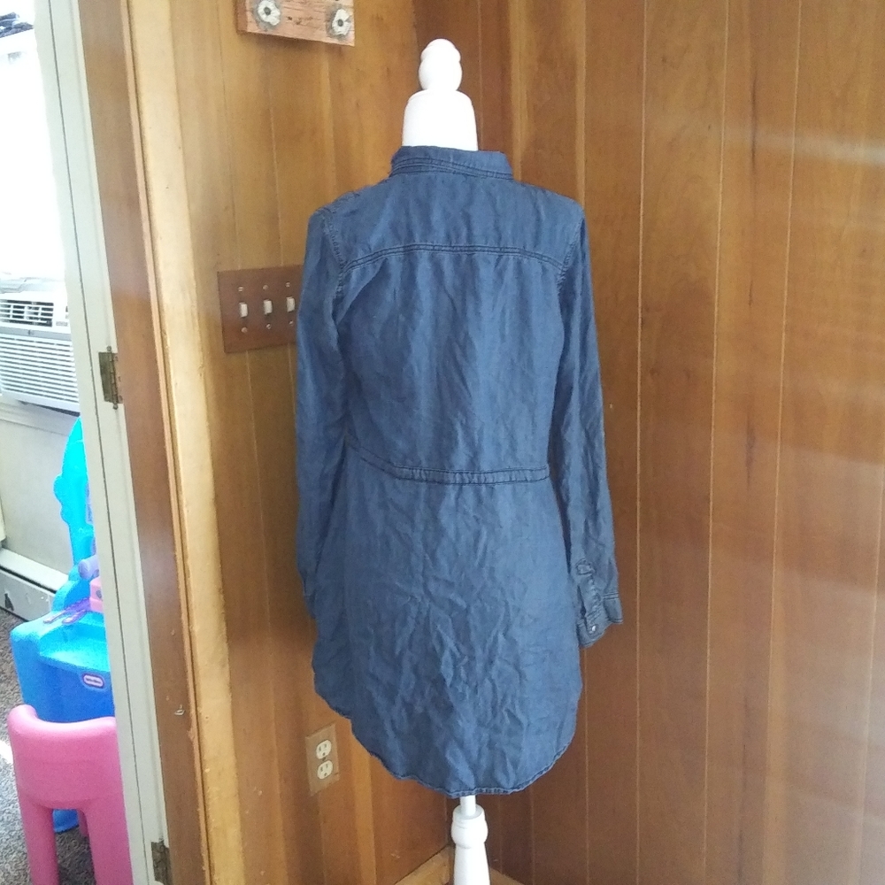 Maurices Long Sleeve Denim Dress - Picture 6 of 8